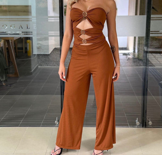 Strapless Romper